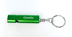 Signal Whistle 120dB Aluminum Whistle for Dogs Joggers & Leisure Cyvorbs®