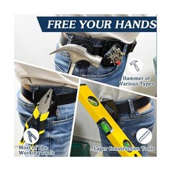 Magnetic Tool Holder, Full Metal Strong Magnetic Belt Clip Holster … Fast Ship