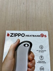 Zippo Heatbank 9s Rechargeable Hand Warmer & Power Bank 9 Hours Heat Sealed