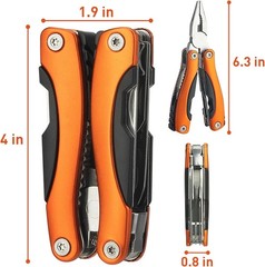 Needle Nose Multitool Pliers Pocket Knife Camping Hunting Hiking EDC