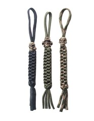 3 Pcs Knife Lanyards,Paracord Braided Lanyard with Beads.Replacement Line for Ou