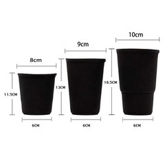 Neoprene Cup Sleeve for Coffee Tea Drink Cup Reusable and Heat Insulated