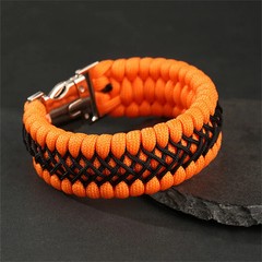 Handmade 7-Core Paracord Bracelet for Men – Outdoor Survival Camping.