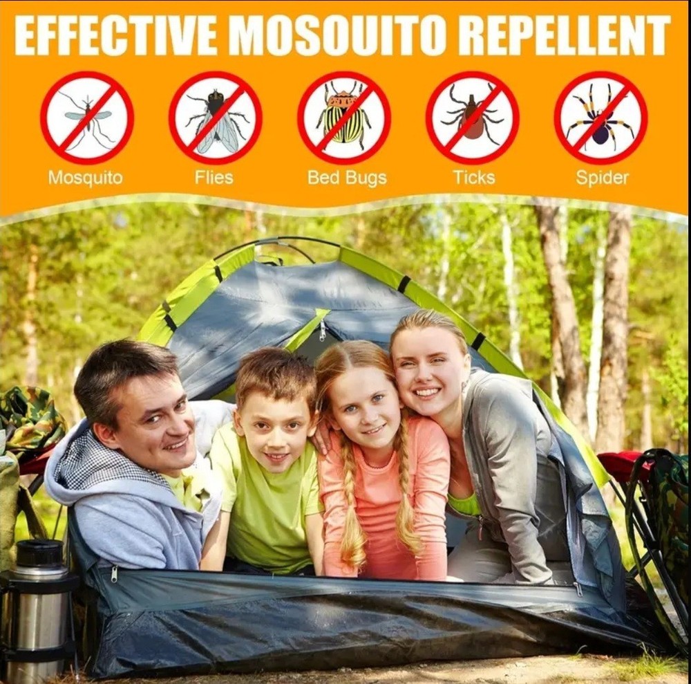 36pack Natural Mosquito Repellent Long-lasting Insects Protection Indoor Outdoor