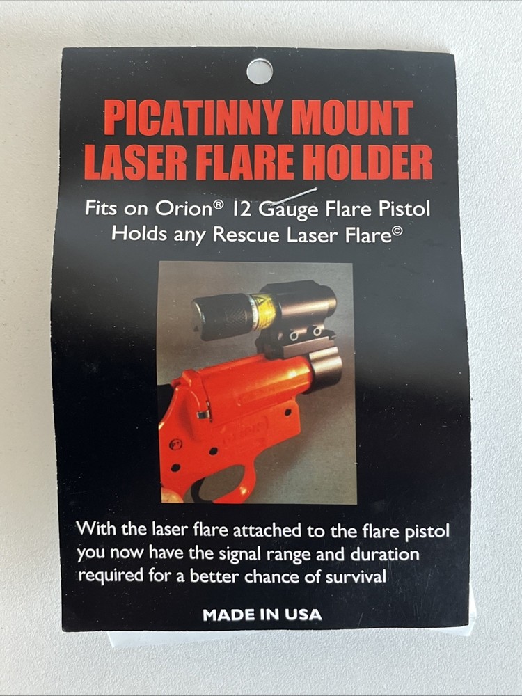 Picatinny Mount Laser Flare Holder-Orion 12G