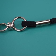 Metal Referee Whistle With Black Lanyard for Training Emergency Survival Coaches
