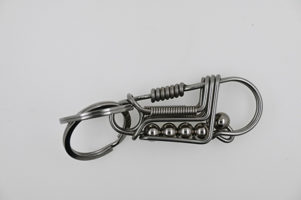 Stainless Steel keychain Handicraft Key Ring Car Keyring
