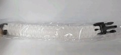 White Paracord Emergency Rope Survival Bracelet 9 Feet 7 Strand 550 LB