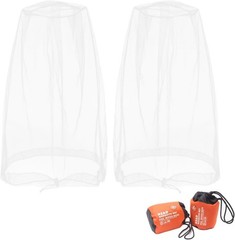 Mosquito Head Net Mesh Face Neck Fly Netting Hood Bugs Gnats Noseeums Screens