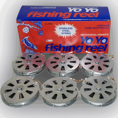 Lot of 6 – Mechanical Fishing Snare Reel Yo Yo Hunting