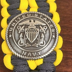 550 Paracord Neck Lanyard Keychain US Navy 22” Whistle Buckle Release
