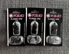 Fox 40 Classic Official Safety Whistle Pealess 115 dB Black Break Away Lanyard