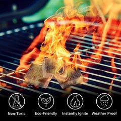 HGD Fire Starter, Natural Fire Starters for BBQ, Campfire, Fireplace, Charcoa…