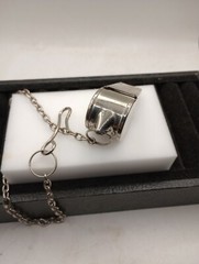 Rare Vintage Soccer Player Imprinted Referee Whistle Made In Hong Kong