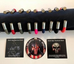 NRA.. Paracord Bullet Casing Bracelet…2nd Amendment…Nickel 9mm…Black..lrg