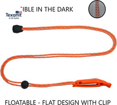Emergency Whistles with Lanyard Safety Whistle Survival Shrill Loud Blast for Ka