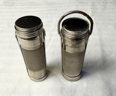 Lot Of 2 Waterproof Aluminum Match Case Prepper Survival Camping Fishing Hiking