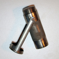 Marble’s Match Stick Holder Tube, from 1900, for Hiking? Camping? Geocaching?