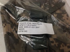 ACU SEKRI MOLLE II IFAK POUCH FIRST AID INDIVIDUAL KIT ARMY ISSUED NEW 3647