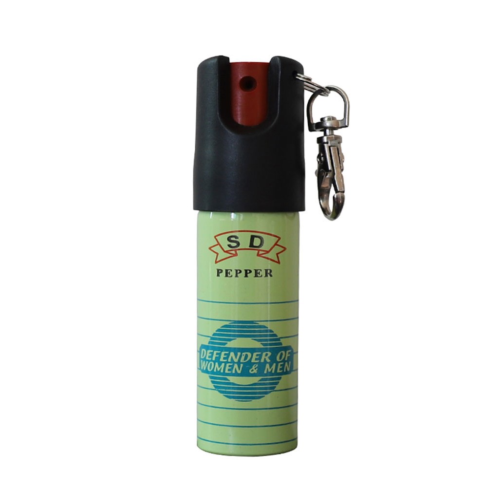 SD Pepper Spray 20ml Self Defense Safety Lock Security Keychain