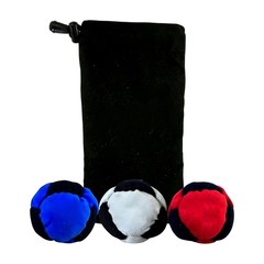 Colorful 8 Panel Sacks Footbag Juggling Balls Outdoor Sport Toy Enduring