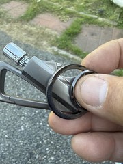 Compact Flint Fire Starter Keychain Lighter with Bottle Opener | EDC Essential