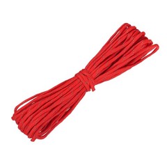 Reflective Fluorescent Paracord Rope 4mm 49 ft for Camping (Red)