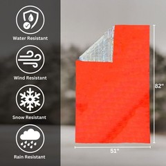 [BULK DEAL] 120 ThermaSave reflective Emergency Survival Blankets