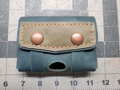 Leather Altoids Tin Belt Pouch