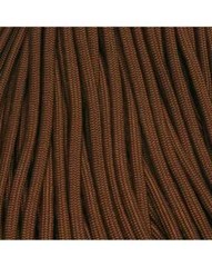 550 Paracord Chocolate Brown 25 FT USA MADE & SELLER same day shipping