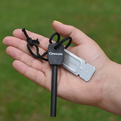 Flint Striker Firestarter Tool for Camping, Hiking, Emergency Survival, and Outd