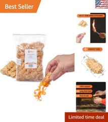 Effortless 100-Pc Fire Starters – Quick Ignition for Grills & Outdoor Fires