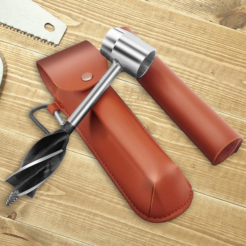 Auger Wrench Portable Outdoor Hand Drill Survival Gear Tool Jungle Camping Kits