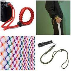 10 Pack Paracord 550 Assorted Colors Paracord Bracelet String Rope Outdoor