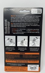 Exotac fireSLEEVE Ruggedized Waterproof Lighter Case – ORANGE