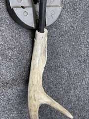 1/2x6” Deer Antlered Ferro Rod Fire Starter W/copper Pin. Polished Antler.