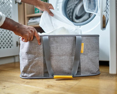 Laundry 2 Piece Set – Hold-All 35L/9.2 Gallon Collapsible Washing Basket and Tot