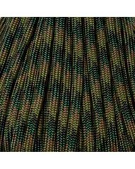 550 Paracord Woodland Camo 10 ft US made (USA SELLER same day shipping)