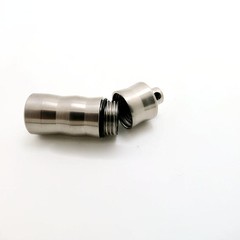 Titanium Watterproof Container Seal Case Capsule Pendant Perfume Bottle EDC