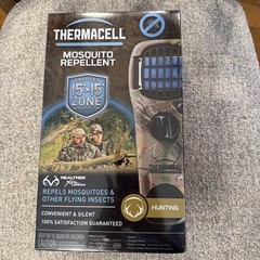 Thermacell Mosquito Repellent Camo Realtree Hunting Device, Butane, 3 Mats