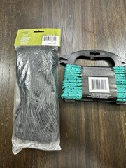 Parachute Cord 550 100ft Black Nylon Paracord 3/16in 550lb w/ Winder
