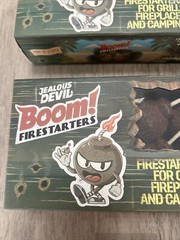 2 Pack JEALOUS DEVIL Organic Charcoal Firestarter 8 unites each