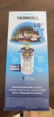 Thermacell Patio Shield Mosquito Repeller 15 Foot Protection NEW
