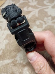 SecureLine 550lb Military Grade Paracord Survival Bracelet Medium BN2