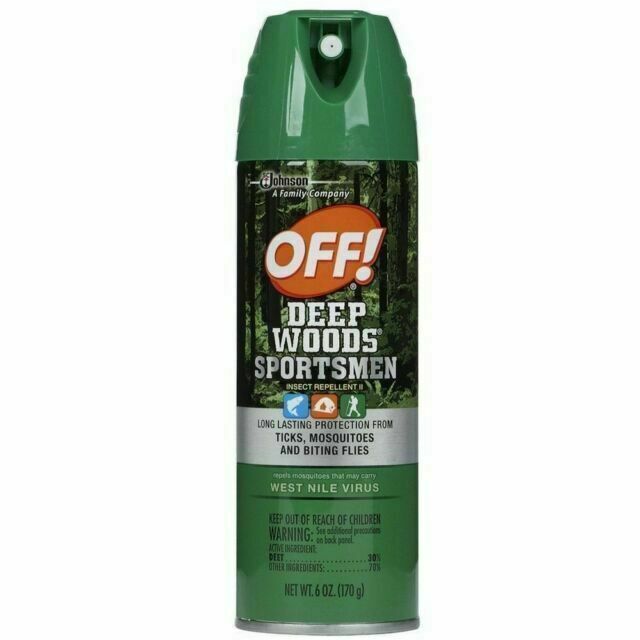 Off! Deep Woods Sportsmen Insect Repellent II Spray – 6 oz
