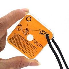 Waterproof Signal Mirror Ideal for Adventurers in Various Environments