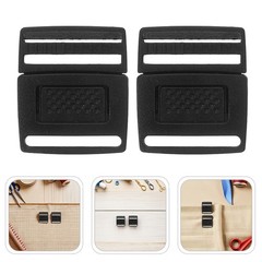 200 Pcs Center Release Buckle Replacement Hat Buckles Accessories for Cap