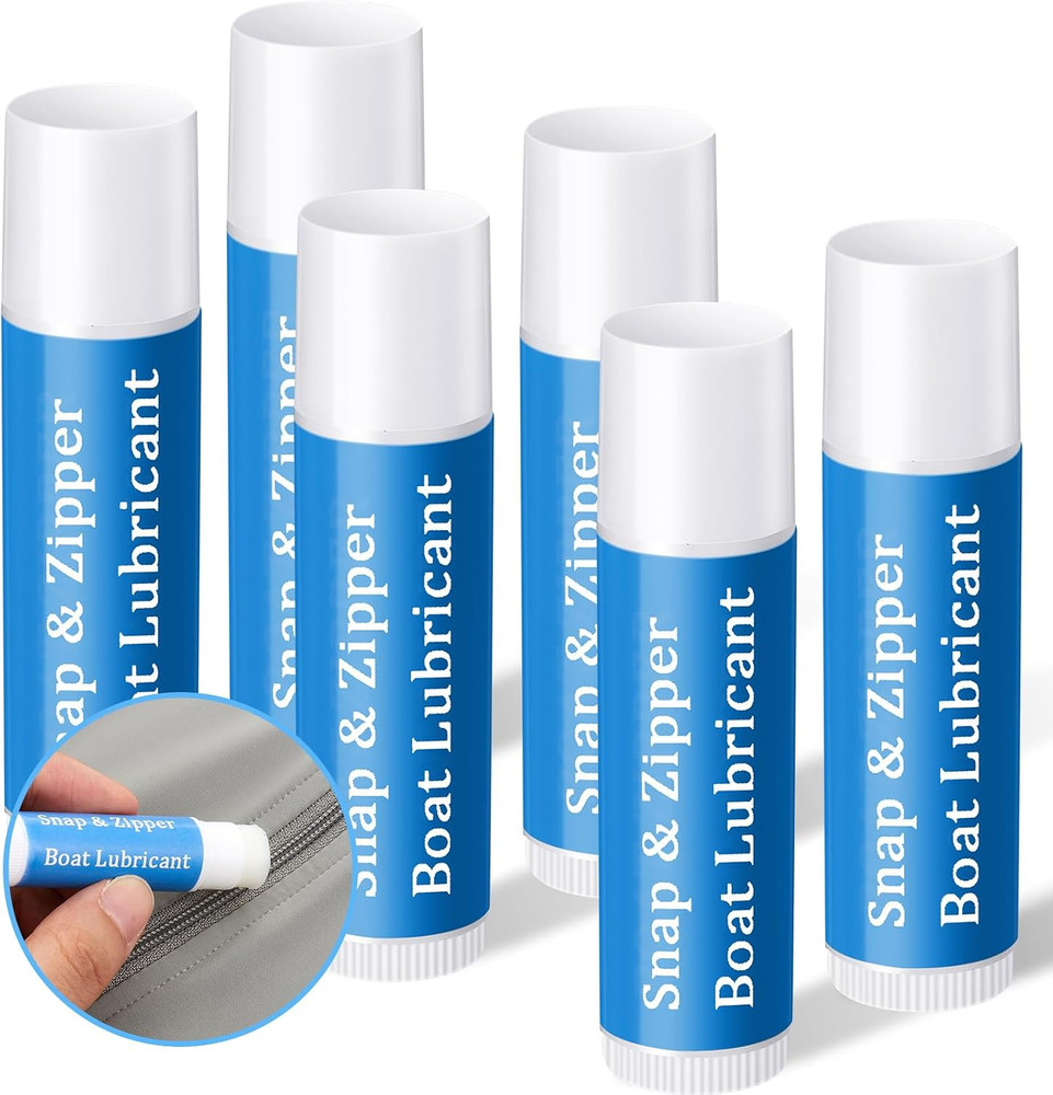 Snap and Zipper Lubricant, Wax Marine Lube Maintenance Supplies for Boat Vinyl