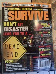 Lot of 8 Survival Prepper Magazines Recoil #29 W/ Target Insert Bugout Survive