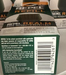 5 Pack Bundle Realm Zone Mosquito Repellent Refills Refill 40 Hrs Each